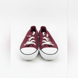 Jasmine Burgundy Kids Sneakers